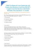 NR607 Pre-Diagnostic Exam Chamberlain with Complete Real Questions Actual Exam 2026&sol;2027 &ndash; Complete Exam-Style Questions with Detailed Rationales &vert; Pass Guaranteed &ndash; A&plus; Graded&NewLine;&NewLine;