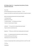 HSC Midterm Model 1 & 2 &ndash; Comprehensive Exam Review & Practice Assessment Study Guide