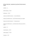 HSC Exam 3 Study Guide &ndash; Comprehensive Course Review & Practice Assessment Material