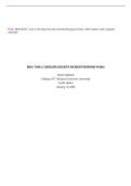 WGU D832 Task 1 and 2 Bundle with complete solutions&period;