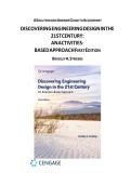 Solution Manual for Discovering Engineering Design in the 21st Century&comma; 1st Edition by Bradley Striebig &vert; Complete Answers to All Chapter Problems &lpar;Ch&period; 1-8&rpar;