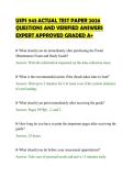 USPS 943 ACTUAL TEST PAPER 2026&NewLine;QUESTIONS AND VERIFIED ANSWERS&NewLine;EXPERT APPROVED GRADED A&plus;