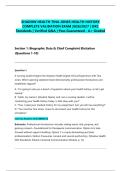 SHADOW HEALTH TINA JONES HEALTH HISTORY COMPLETE VALIDATION EXAM 2026&sol;2027 &vert; DXC Standards &vert; Verified Q&A &vert; Pass Guaranteed - A&plus; Graded&NewLine;&NewLine;