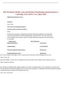 BSN 346 Shadow Health &vert; Arun and Mr&period;Patel &vert; Prioritization and Introduction to Leadership & Transcript &vert; Score 98&period;3&percnt; &vert; New Update 2026