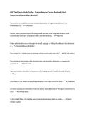 HSC Final Exam Study Guide &ndash; Comprehensive Course Review & Final Assessment Preparation Material