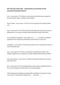 HSC Final Exam Study Guide &ndash; Comprehensive Course Review & Final Assessment Preparation Material