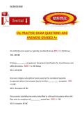 CSL Practice Exam Questions and Answers Graded A&plus; Complete Study Guide and Revision Pack