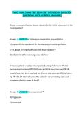TNCC Complete Package Deal  Exam Questions Trauma Nursing Study Guide