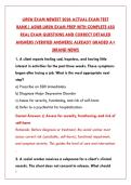 LMSW EXAM NEWEST 2026&colon; 200 REAL TEST BANK QUESTIONS & VERIFIED ANSWERS &vert; PASS YOUR ASWB MASTER'S SOCIAL WORK LICENSING EXAM FIRST TRY&NewLine;&NewLine;