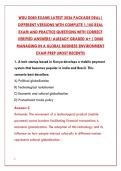 WGU D080 EXAM NEWEST 2026&colon; 200 REAL TEST BANK QUESTIONS & VERIFIED ANSWERS &vert; PASS YOUR GLOBAL BUSINESS FINAL FIRST TRY&NewLine;&NewLine;