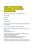AMMO 67 PRACTICE EXAM QUESTIONS AND DETAILED SOLUTIONS 2026&period;pdf&NewLine;&NewLine;