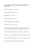 13&period;1 RNA &ndash; Structure&comma; Function & Types Study Guide &lpar;Biology Chapter 13&period;1 Review Material&rpar;