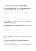 RNA Review &ndash; Structure&comma; Function & Protein Synthesis Study Guide