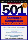 501 Sentence Completion Questions PDF &vert; Vocabulary & Test Prep&NewLine;&NewLine;