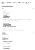 NSG 101 Exam 3 Study Guide &ndash; Nursing Fundamentals Review Questions and Key Concepts