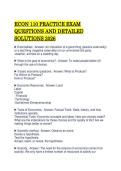 ECON 110 PRACTICE EXAM QUESTIONS AND DETAILED SOLUTIONS 2026&period;pdf&NewLine;&NewLine;