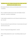 ORD DRIVING FINAL TEST  &vert;COMPLETE QUESTIONS AND ANSWERS &vert; 2026 LATEST UPDATED&vert; 100&percnt; RATED CORRECT &vert; GET A&plus;&excl;&excl;