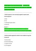 Florida Aquatic Pest Control Examination Questions And&NewLine;Correct Answers &lpar;Verified Answers&rpar; Plus Rationales 2026 Q&A &NewLine;&vert; Instant Download Pdf