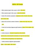 APEA 3P Exam Questions and Answers Graded A&plus;