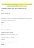 NFHS BASEBALL RULES EXAM  &vert;100 COMPLETE QUESTIONS AND ANSWERS &vert; 2026 LATEST UPDATED&vert; 100&percnt; RATED CORRECT &vert; GET A&plus;&excl;&excl;