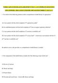 NUR631-ADVANCED HEALTH ASSESSMENT TEST 1  &vert;115 COMPLETE QUESTIONS AND ANSWERS &vert; 2026 LATEST UPDATED&vert; 100&percnt; RATED CORRECT &vert; GET A&plus;&excl;&excl;