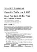 2026&sol;2027 Elite British Columbia Traffic Law & ICBC Exam S-Tier Test Bank &lpar;60 Questions &plus; Mentor Breakdowns&rpar;