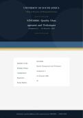 MNO2602 Assignment 4 Semester 1 2026 Due May 2026 &vert;Quality Management and Techniques&vert;