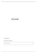 JSO PD UNITS EXAM &lpar;100&percnt; CORRECT ANSWERS&rpar;