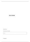 JSO SIGNALS EXAM &lpar;100&percnt; CORRECT ANSWERS&rpar;