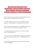 WGU D076 OA PRACTICE TEST QUESTIONS&comma; LATEST UPDATE 2026&sol;2027&comma; WITH CORRECT DETAILED ANSWERS ALREADY GRADED A&plus; PASS GUARANTEED&NewLine;