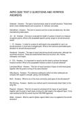 AERO 3020 TEST 2 QUESTIONS AND VERIFIED ANSWERS