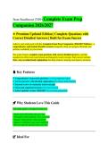 TEXAS ROADHOUSE TRAINING AND OPERATIONS EXAM READY STUDY GUIDE 2026&sol;2027 VERIFIED QUESTIONS WITH DETAILED ANSWERS &vert;&vert; COMPLETE EMPLOYEE TRAINING REVIEW