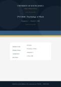 PYC4810 Assignment 1 Due 15 May 2026 &vert;Psychology of Work&vert;
