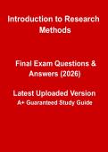 Introduction to Research Methods &vert; Complete Beginner Study Guide & Revision Notes PDF