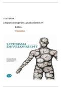 Test Bank For  Lifespan Development Canadian Edition 7th Edition by Denise Boyd &ndash; Complete with Questions and Verified Answers