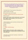 200 HOUR YOGA TEACHER TRAINING FINAL EXAM 2026 ACTUAL TEST APPROVED QUESTIONS AND CORRECT DETAILED SOLUTIONS WITH RATIONALES &lpar;100&percnt; CORRECT VERIFIED ANSWERS&rpar; CURRENTLY UPDATED VERSION 2026 EDITION &vert;GUARNTEED SUCCESS A&plus;