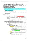 Samenvatting Goederenrecht &vert; Universiteit Gent &vert; 2025&sol;26
