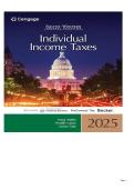 TEST BANK FOR South-Western Federal Taxation 2025&colon; Individual Income Taxes 48th Edition by James Young&comma; Annette Nellen&comma; Mark Persellin&comma; Sharon Lassar ISBN&colon; 978-0357988954 COMPLETE GUIDE ALL CHAPTERS COVERED 100&percnt; VERIFIED A&plus; GRADE ASSURED&excl;&excl;&excl;&excl;&excl;
