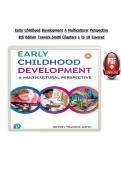 Test Bank For Early Childhood Development&comma; A Multicultural Perspective&comma; 8th Edition&comma; 8E&comma; Jeffrey Trawick-Smith