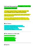 FAA PRIVATE PILOT LICENSE EXAM COMPLETE EXAM PREP COMPANION 2026&sol;2027 VERIFIED QUESTIONS WITH DETAILED ANSWERS &vert;&vert; COMPLETE PILOT CERTIFICATION REVIEW
