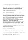 RPSGT EXAM QUESTIONS AND ANSWERS