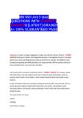 MN 553 Unit 3 Quiz QUESTIONS AND VERIFIED CORRECT ANSWERS GRADED A&plus; -LATEST 2026-2027- 100- GUARANTEED PASS&period;docx&NewLine;&NewLine;