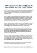 Virginia Class A Contractors Exam Practice &vert; Study Guide &vert; Questions and Answers