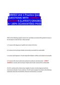 MN553 Unit 1 Practice Quiz QUESTIONS AND VERIFIED CORRECT ANSWERS GRADED A&plus; -LATEST 2026-2027- 100- GUARANTEED PASS&period;docx&NewLine;&NewLine;