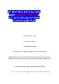 MN 553 FINAL EXAM ACTUAL QUESTIONS AND VERIFIED CORRECT ANSWERS GRADED A&plus; -LATEST 2026-2027- 100- GUARANTEED PASS&period;docx&NewLine;&NewLine;