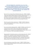 WGU D115 Advanced Pathophysiology Practice Questions &vert; Study Guide &vert; Unit 1&ndash;7 Review