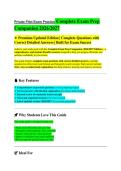 PRIVATE PILOT EXAM PRACTICE COMPLETE EXAM PREP COMPANION 2026&sol;2027 VERIFIED QUESTIONS WITH DETAILED ANSWERS &vert;&vert; COMPLETE FAA PRACTICE REVIEW