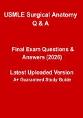USMLE Surgical Anatomy &vert; High-Yield Complete Study Guide & Revision Notes PDF