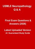 USMLE Neuropathology &vert; High-Yield Complete Study Guide & Revision Notes PDF