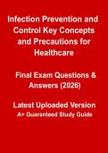 Infection Prevention and Control&colon; Key Concepts&comma; PPE&comma; and Precautions for Healthcare Practice &lpar;Study Notes PDF&rpar;